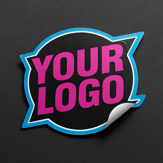 Custom Shape Of Your Logo  Decal / Stickers